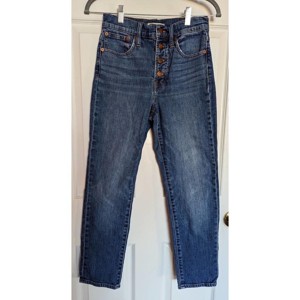 Madewell The Perfect Vintage Crop High Rise Jeans Size 24 - Picture 6 of 14